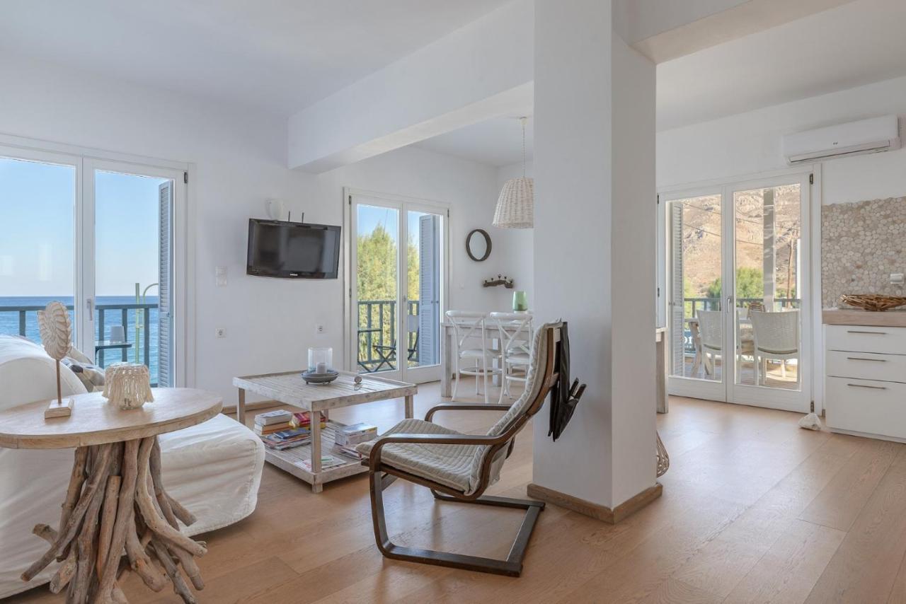 Uno Luxury Apartment With Sea View Livadia  Luaran gambar