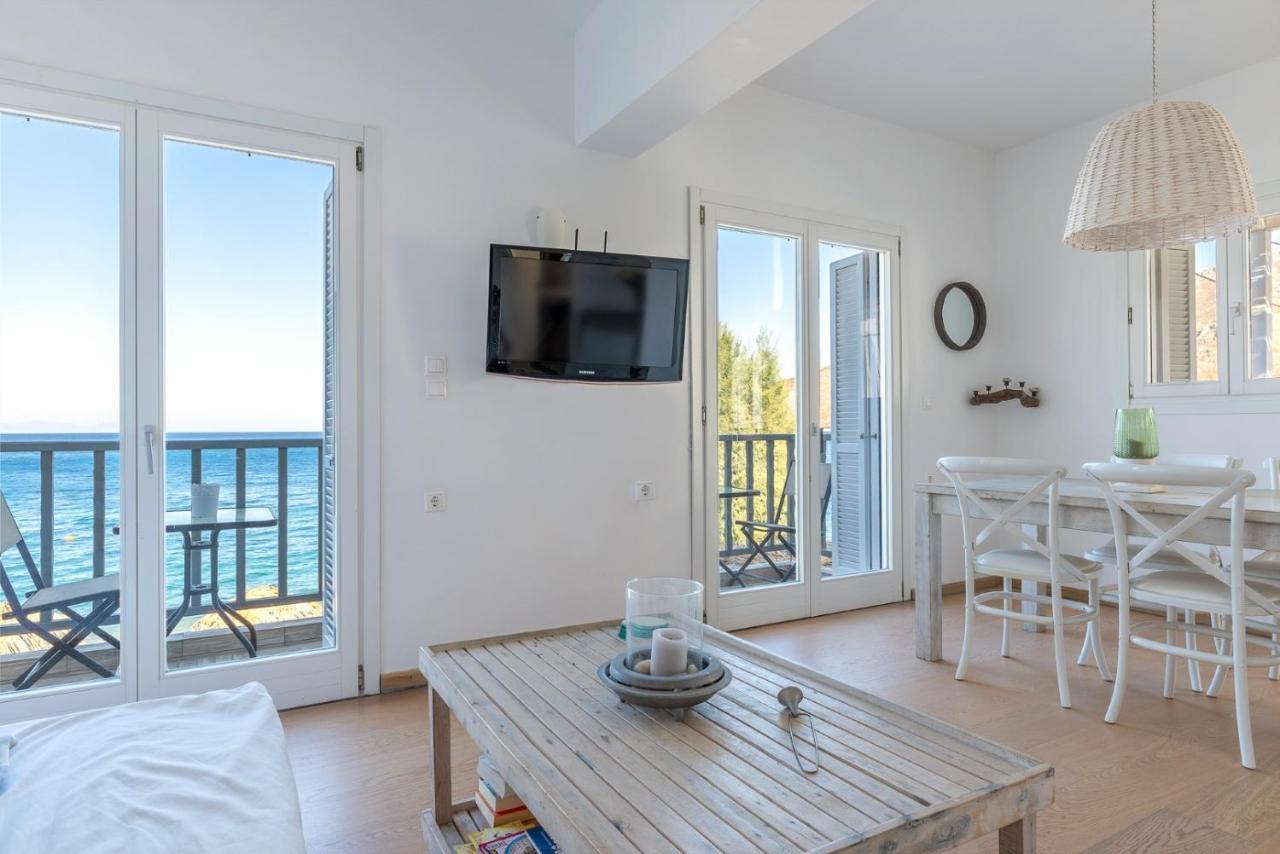 Uno Luxury Apartment With Sea View Livadia  Luaran gambar